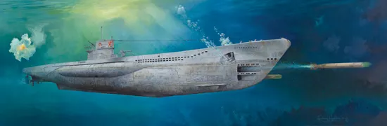 Trumpeter - DKM U-Boat Type VIIC U-552 